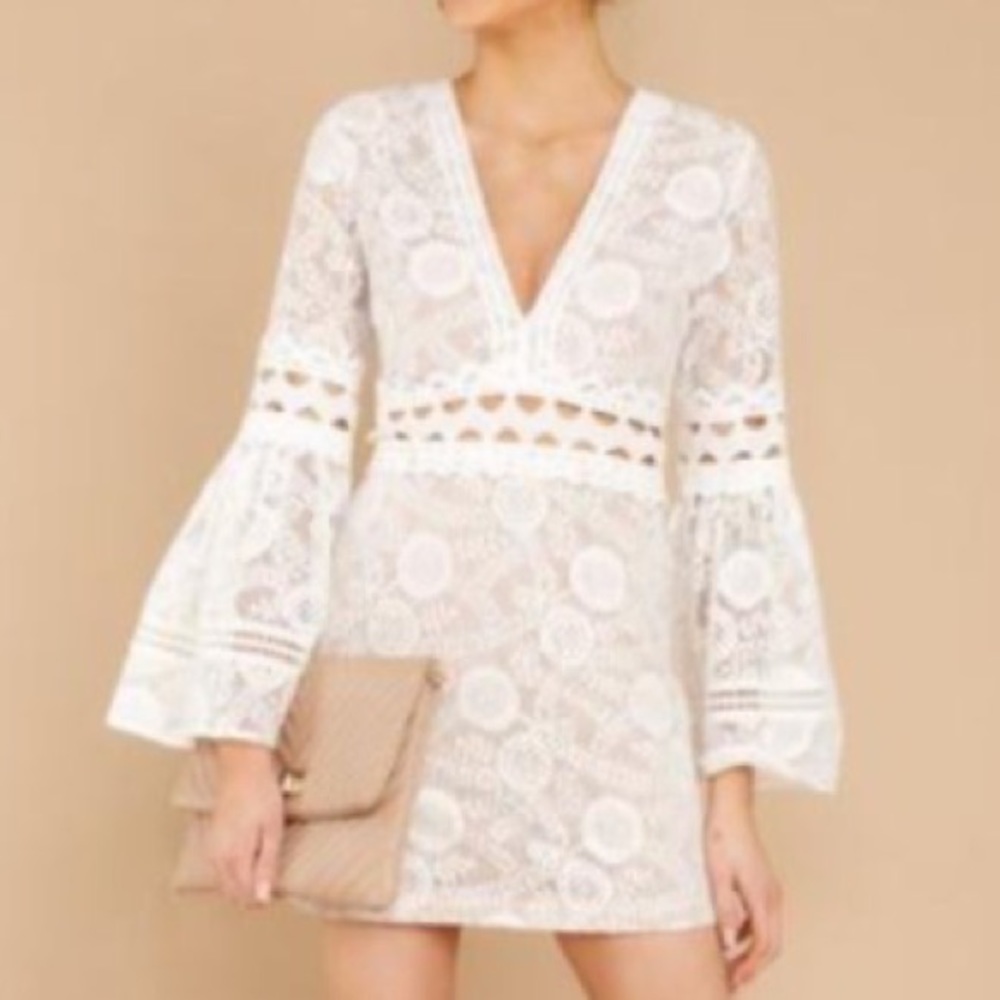 Red Dress Boutique Clear Thoughts Dress NWT